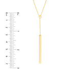 Lariat Bar Adjustable Necklace