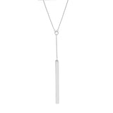 Lariat Bar Adjustable Necklace