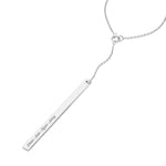 Lariat Bar Adjustable Necklace