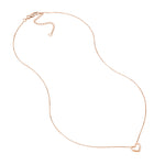 Mini Open Heart Necklace