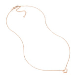 Mini Open Heart Necklace