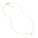 Mini Open Heart Necklace