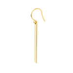 Bar Dangle Earrings on Fish Hook