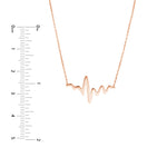 Heartbeat Adjustable Necklace