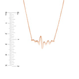 Heartbeat Adjustable Necklace