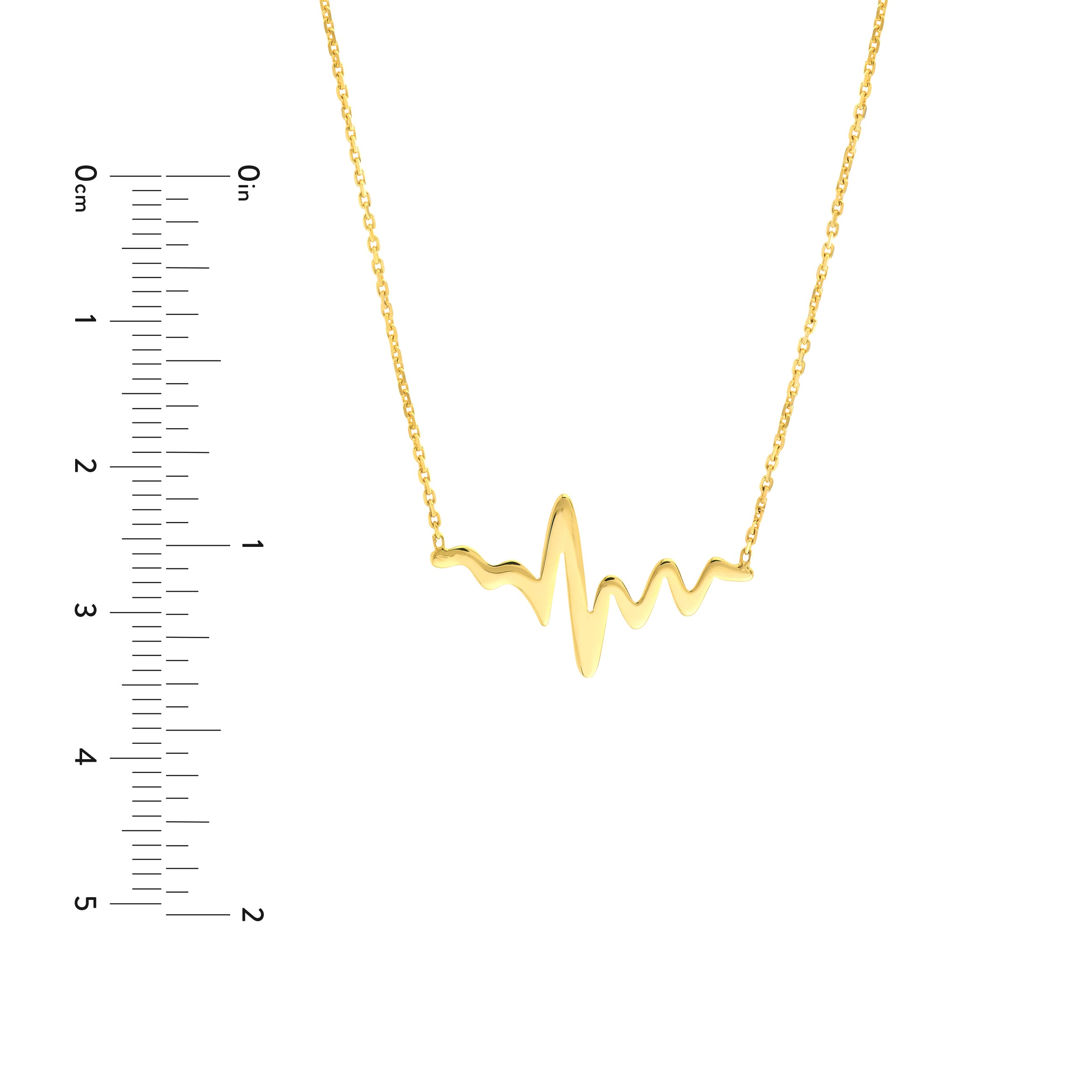 Heartbeat Adjustable Necklace