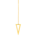 Open Pyramid Threader Earrings