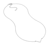 V on Chain Drop Adjustable Necklace