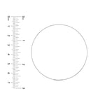 60mm Endless Wire Hoop Earrings