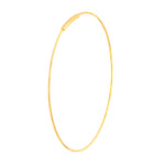 40mm Endless Wire Hoop Earrings