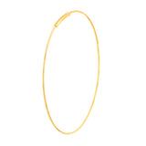 40mm Endless Wire Hoop Earrings