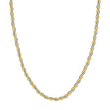 Two-Tone Braided Snake Chain