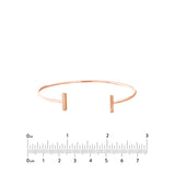 Staple Bar Cuff Bangle