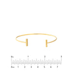 Staple Bar Cuff Bangle