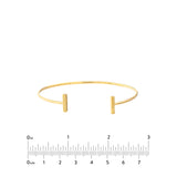 Staple Bar Cuff Bangle