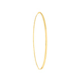 60mm Flat Wire Endless Hoop Earrings