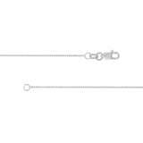 Sterling Silver Marquise Station Long Necklace
