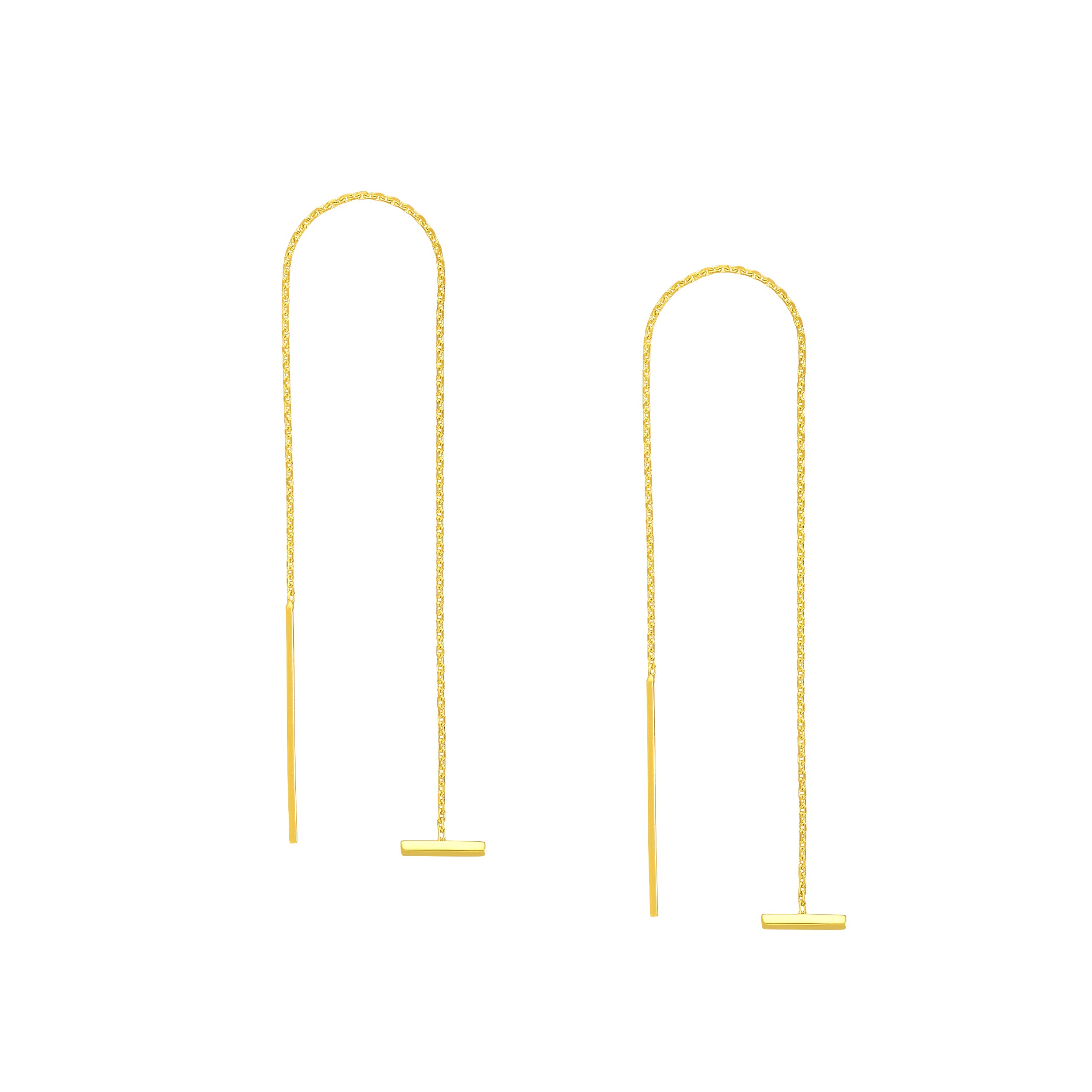 Staple Bar Threader Earrings