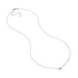 Mini Evil Eye Cutout Adjustable Necklace