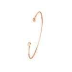 Cuff Bangle with Round Ends