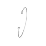 Cuff Bangle with Round Ends