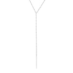 Bead and Bar Lariat Adjustable Necklace