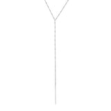 Bead and Bar Lariat Adjustable Necklace
