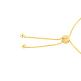 Engravable Initial ID Bar Bolo Bracelet