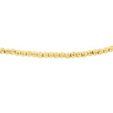Diamond-Cut Beaded Bolo Bracelet