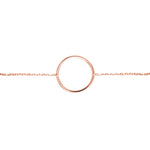 Open Wire Circle Adjustable Bracelet