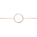 Open Wire Circle Adjustable Bracelet
