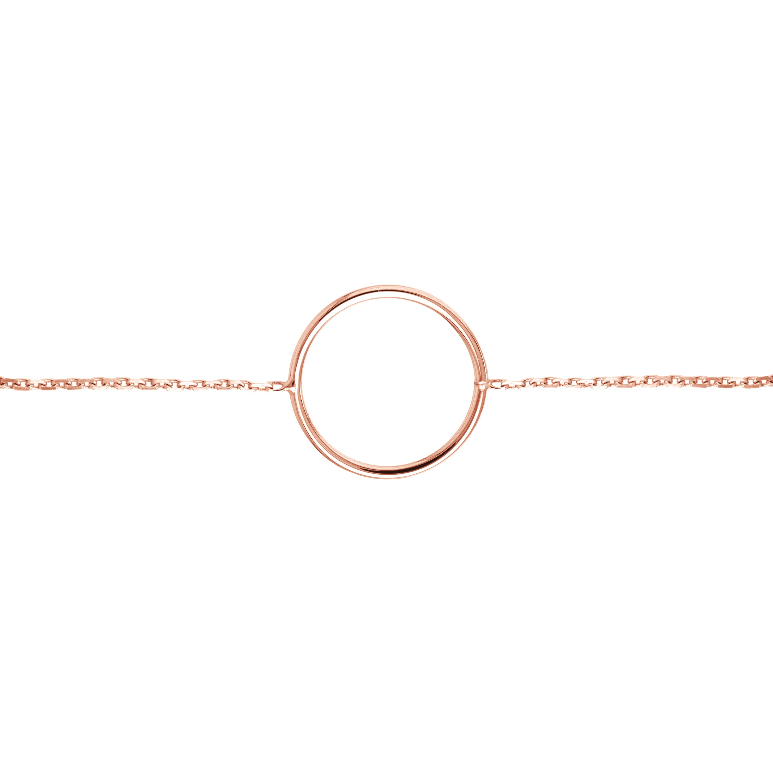 Open Wire Circle Adjustable Bracelet