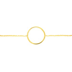 Open Wire Circle Adjustable Bracelet