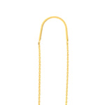 Open Teardrop Threader Earrings