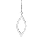 Open Marquise Threader Earrings