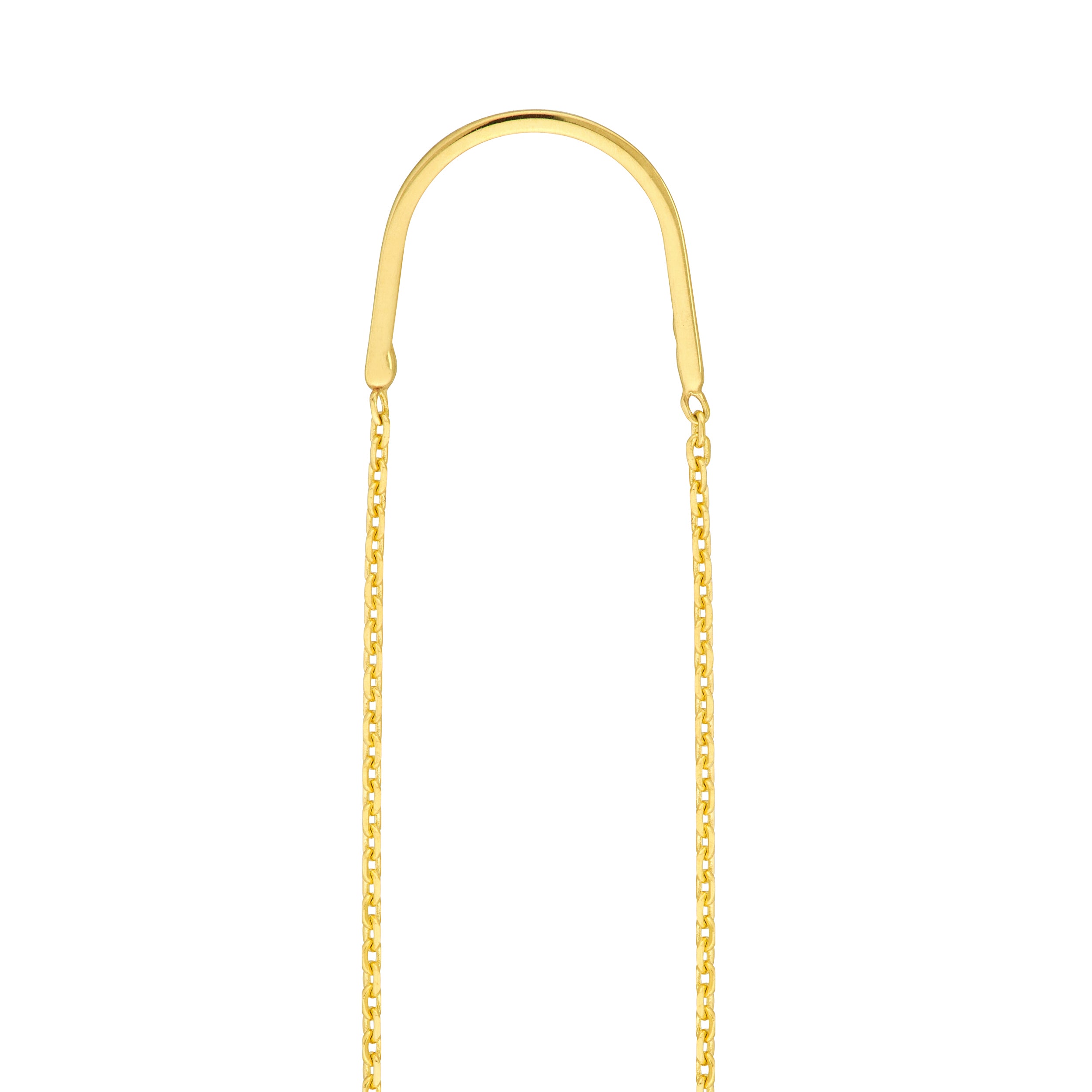 Open Marquise Threader Earrings