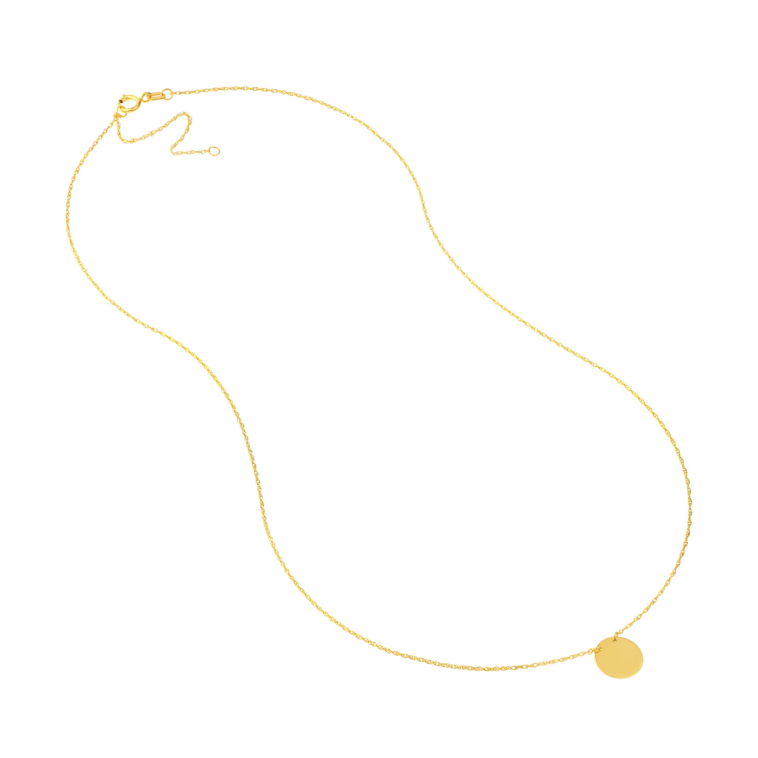 So You Mini Disc Adjustable Necklace