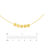 Mini Disc Quintet Adjustable Choker