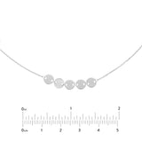Mini Disc Quintet Adjustable Choker