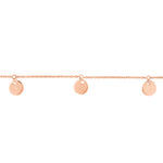 Mini Disc Dangles Adjustable Choker