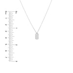So You Mini Dog Tag Adjustable Necklace