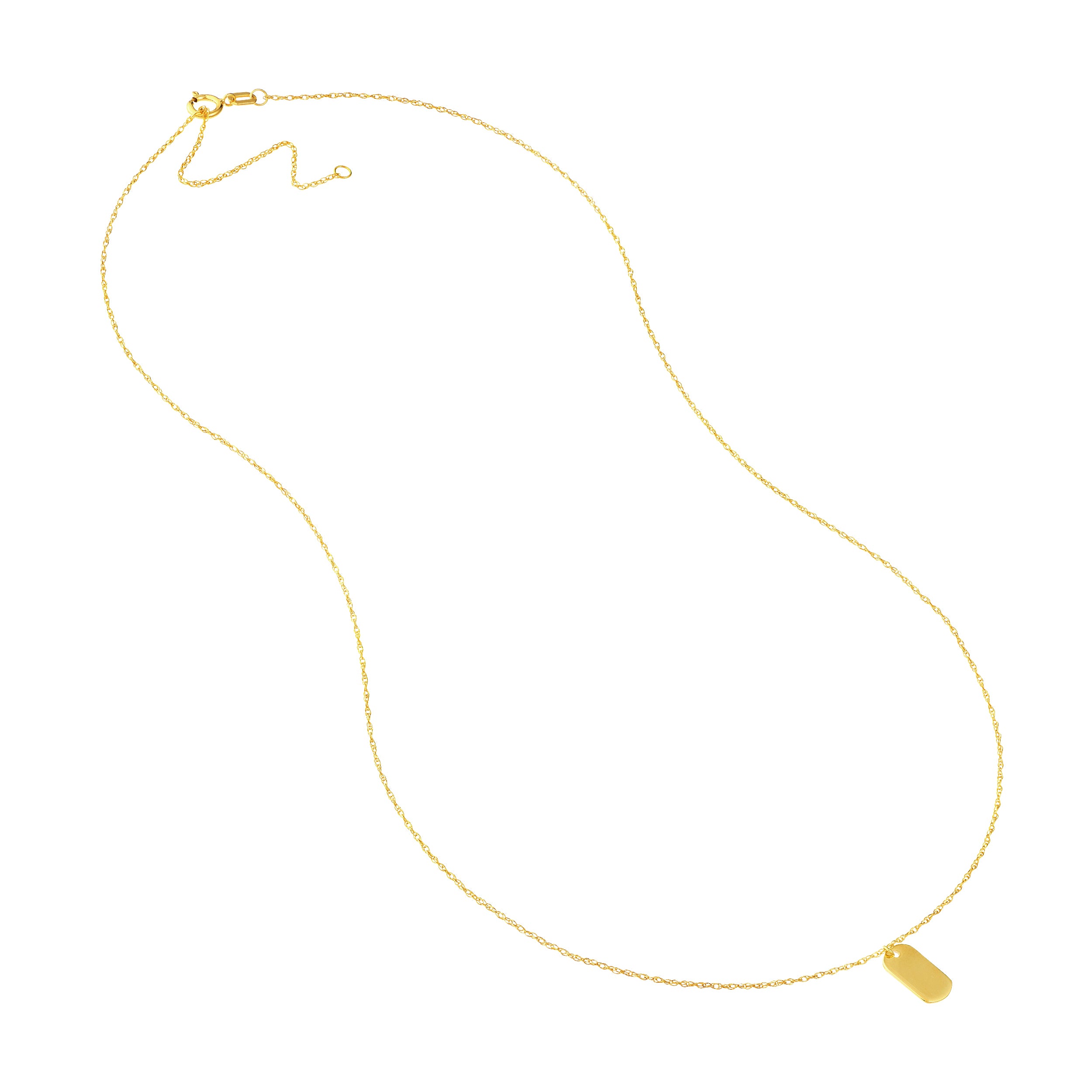 So You Mini Dog Tag Adjustable Necklace