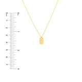 So You Mini Dog Tag Adjustable Necklace