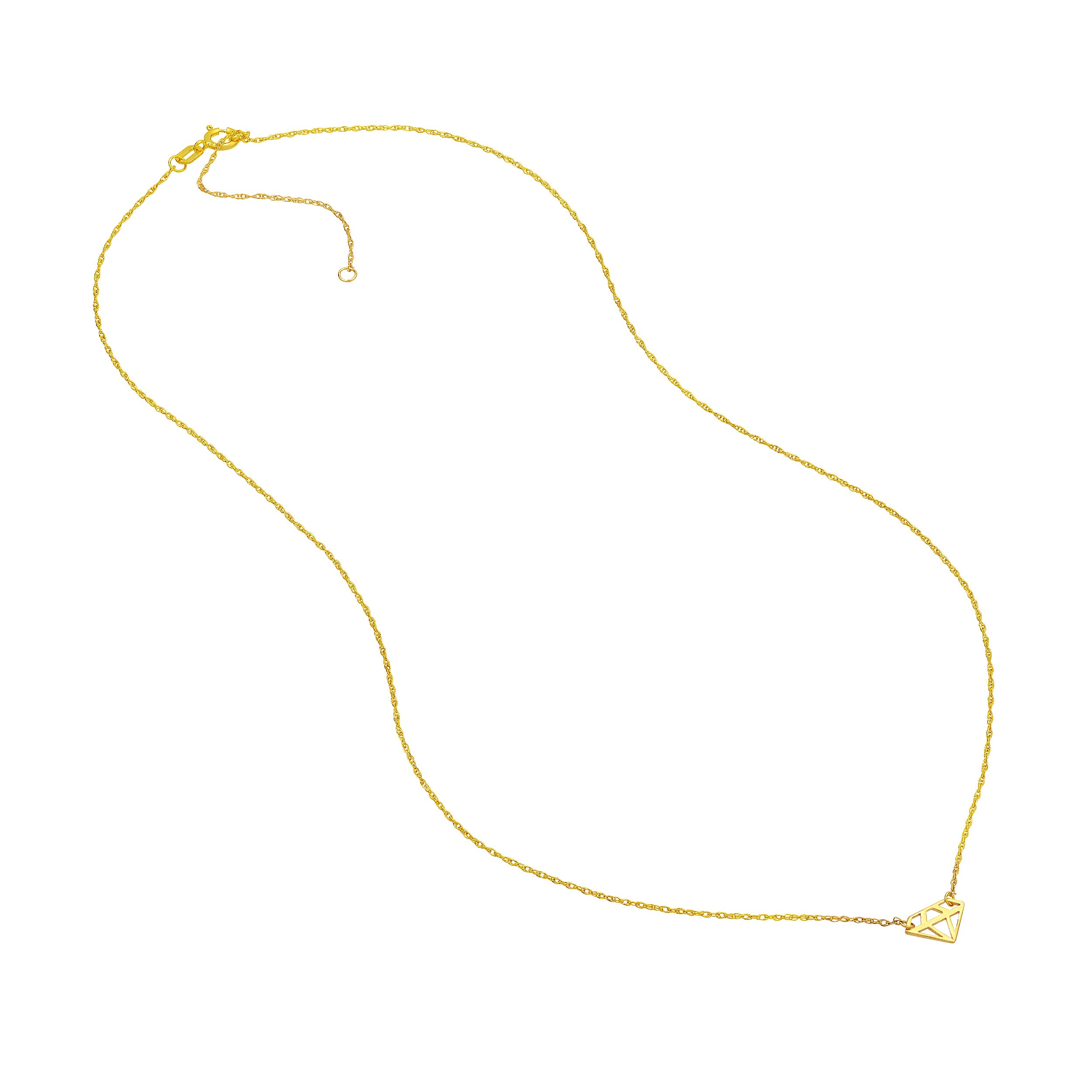 SoYou Mini Diamond-Shaped Adjustable Necklace