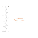 Small ID Bar Wire Ring