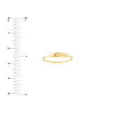 Small ID Bar Wire Ring