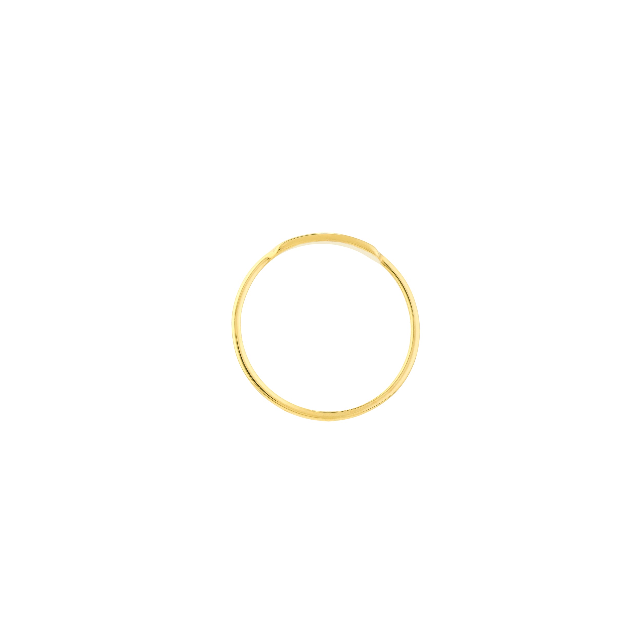 Small ID Bar Wire Ring