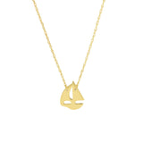 So You Mini Sailboat Adjustable Necklace