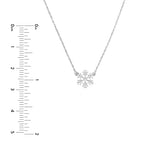 So You Mini Snowflake Adjustable Necklace