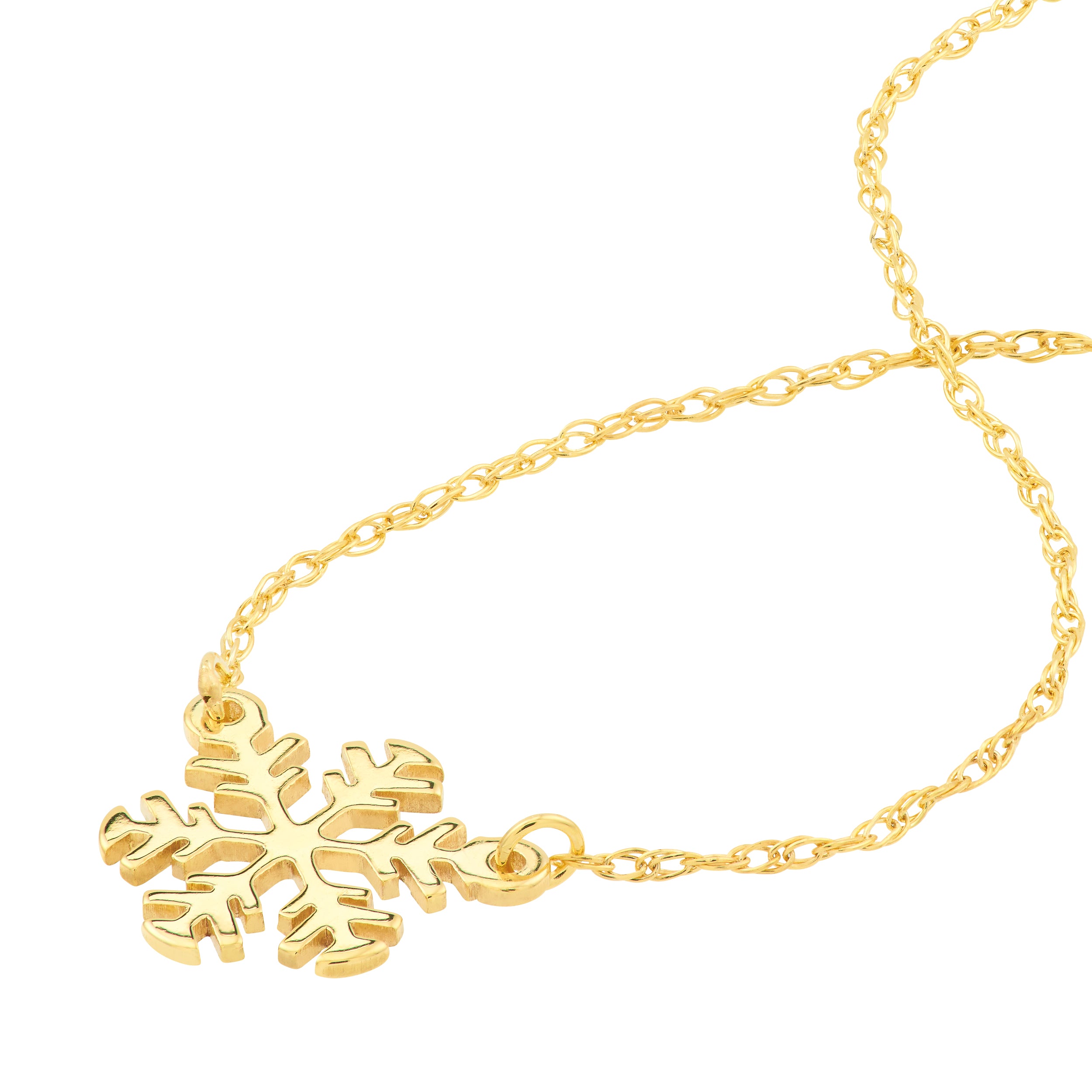 So You Mini Snowflake Adjustable Necklace
